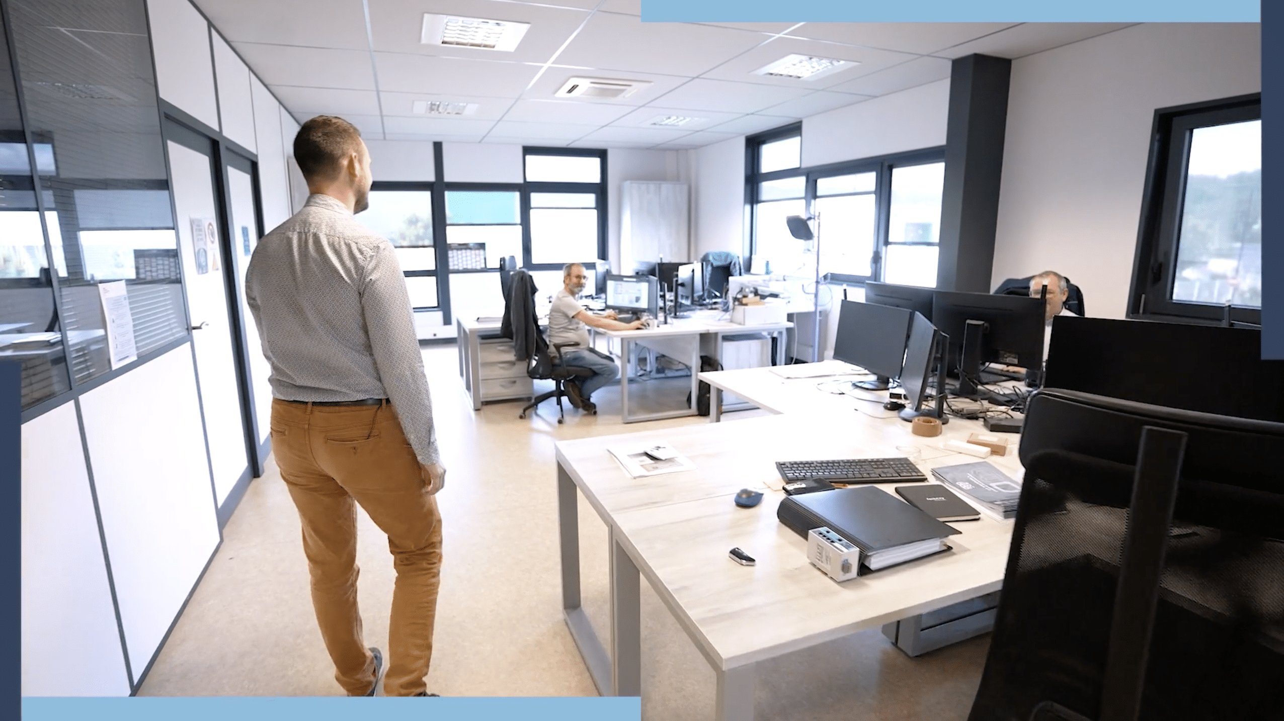 Photo des bureaux de l'agence de B2C Engineering à Lyon